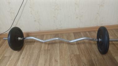 Штанга, диски